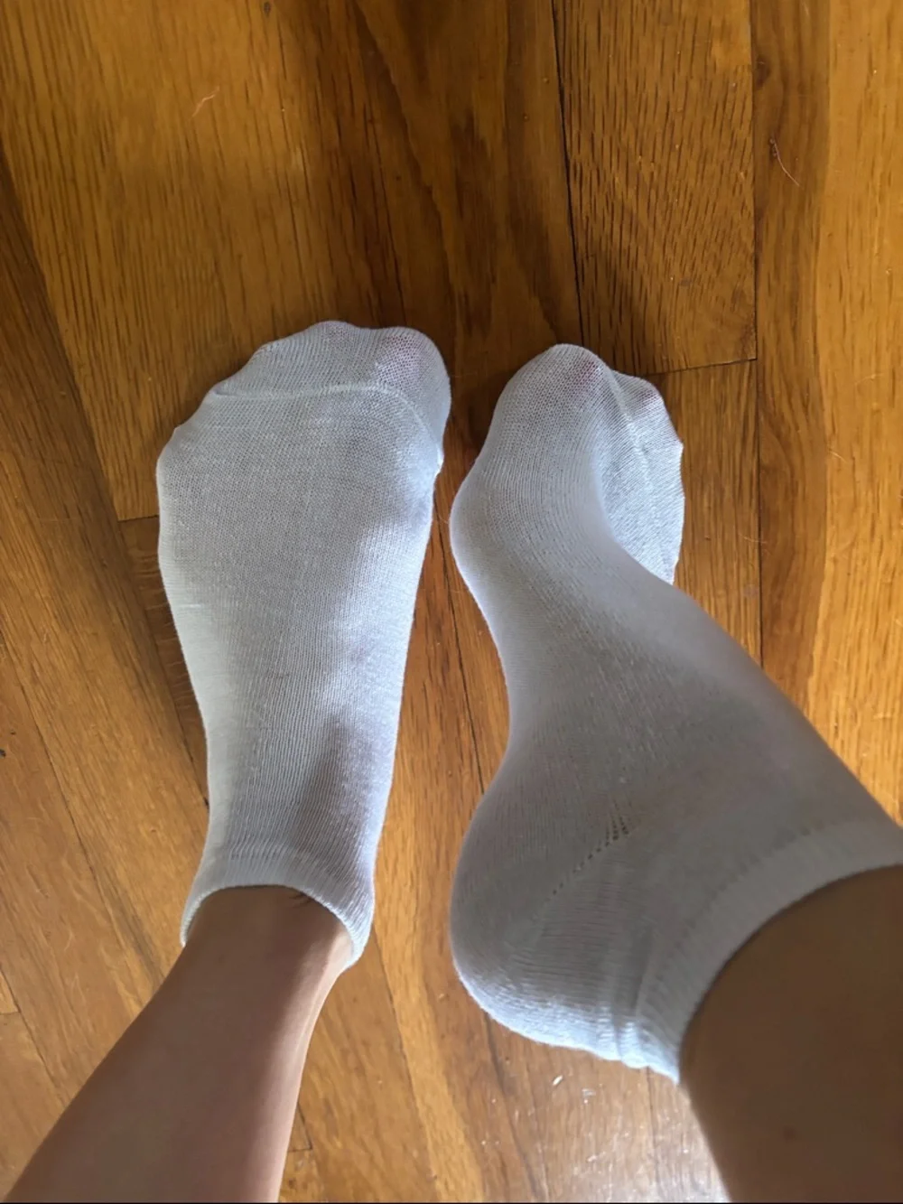 White ankle Socks